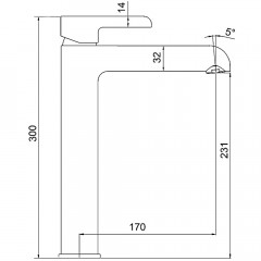 Смеситель для раковины Gappo G03-8 G1003-18