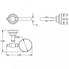 Стакан Rose RG1112Q