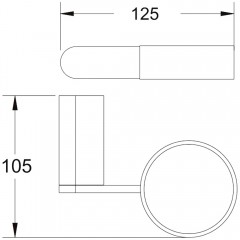 Стакан Rose RG1712