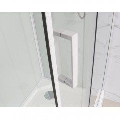 Душевая кабина Frank F408 white без крыши