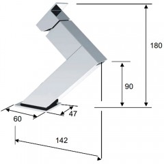 Смеситель для раковины Remer Flash Z11