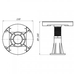 Комплект ножек для поддона Grossman Strong GR-S8