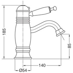 Смеситель для раковины Migliore Oxford BN.OXF-6362.BI