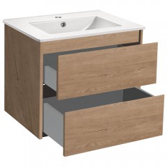 Тумба с раковиной Vincea Gio 600 N.Oak