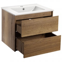 Тумба с раковиной Vincea Gio 600 T.Oak