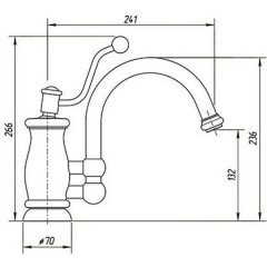 Смеситель для кухни Migliore Saxofone ML.CUC-9930