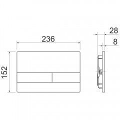 Инсталляция Ceramica Nova Envision + унитаз Metric CN3007_1002M_1000