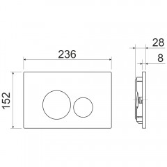 Инсталляция Ceramica Nova Envision + унитаз Forma CN3009_1001B_1000