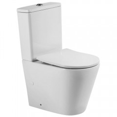 Унитаз BelBagno Flay-tor BB2149CP-TOR+BB2149T+BB2031SC безободковый торнадо