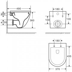 Инсталляция Grohe Solido 38811000 + унитаз Teymi Lina S T40102 безободковый с сиденьем