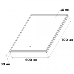 Зеркало Teymi Helmi 60x70 T20237