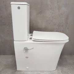 Унитаз Bloomix City 1222SB/UF1 безободковый с функцией биде и смесителем Ceramic+