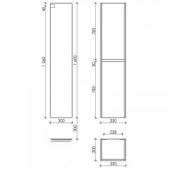 Пенал Sancos Smart PSM35W