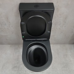 Унитаз Bloomix Black Whirpool 3.0 AD3099MBT/UF1 безободковый торнадо