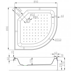 Душевая кабина AvaCan L790