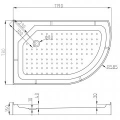 Душевая кабина AvaCan L602L