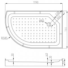 Душевая кабина AvaCan L602REL