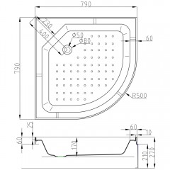 Душевая кабина AvaCan L580