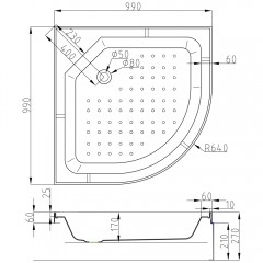 Душевая кабина AvaCan D271SEL