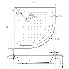 Душевая кабина AvaCan EM2780GM