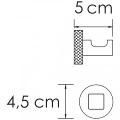 Крючок WasserKRAFT Tauber K-64423