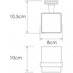 Подстаканник WasserKRAFT Mosel K-46628