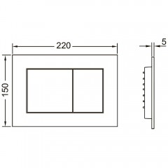 Инсталляция TECE 9400412 + унитаз Cerutti Sella aria B-2376-3 безободковый с сиденьем