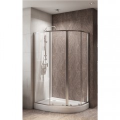 Душевой угол BelBagno Due DUE-RH-2-120/80-C-Cr