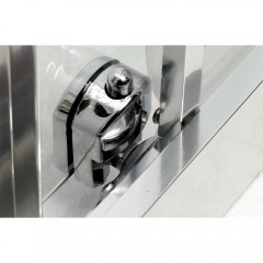 Душевой угол BelBagno Due DUE-RH-2-120/80-C-Cr