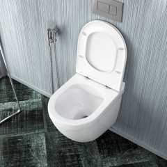 Инсталляция Grohe 38772001 + унитаз Teymi Iva T40601 безободковый с сиденьем