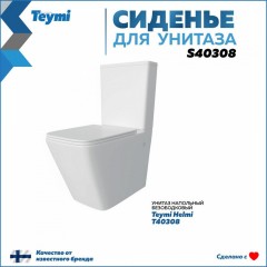 Крышка-сиденье для унитаза Teymi S40308