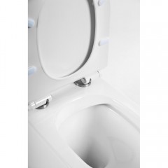 Унитаз BelBagno Flay-R BB2149CPR+BB2149T+BB2111SC безободковый