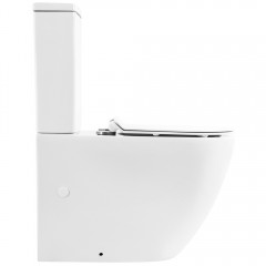 Унитаз BelBagno Sfera-R BB2141CPR+BB2141T+BB2111SC безободковый