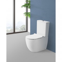 Унитаз BelBagno Sfera-TR BB2128CPR+BB2128T+BB2111SC безободковый