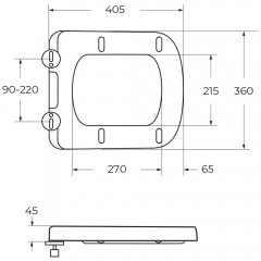 Крышка-сиденье для унитаза BelBagno Aurora BB8604SC