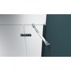 Душевой угол BelBagno Kraft KRAFT-AH-22-120/80-C-Cr-L