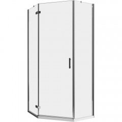 Душевой угол BelBagno Kraft KRAFT-P-1-80-C-Cr-L