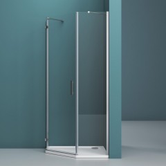 Душевой угол BelBagno Kraft KRAFT-P-1-80-C-Cr-L