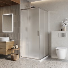 Душевой угол BelBagno Luce LUCE-A-2-90-P-Cr