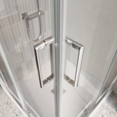 Душевой угол BelBagno Luce LUCE-AH-2-120/90-C-Cr