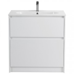 Тумба под раковину BelBagno Kraft 80 bianco opaco KRAFT-800-2C-PIA-BO