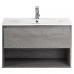 Тумба под раковину BelBagno Kraft 80 cemento grigio KRAFT-800-1C-SO-CG