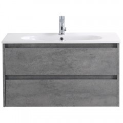 Тумба под раковину BelBagno Kraft 80 cemento grigio KRAFT-800-2C-SO-CG