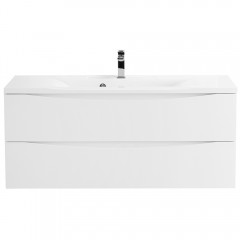 Тумба под раковину BelBagno Marino 110 bianco lucido MARINO-1100-2C-SO-BL-P