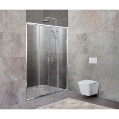 Душевая дверь BelBagno Unique UNIQUE-BF-2-150/180-C-Cr