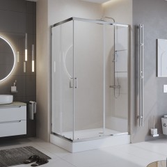 Душевой угол BelBagno Uno UNO-195-AH-2-120/100-C-Cr