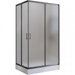 Душевой угол BelBagno Uno UNO-195-AH-2-120/90-P-NERO