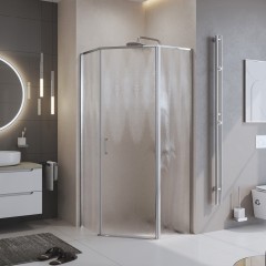 Душевой угол BelBagno Uno UNO-195-P-1-90-CH-CR