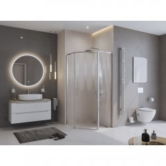 Душевой угол BelBagno Uno UNO-195-P-1-90-CH-CR