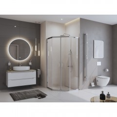 Душевой угол BelBagno Uno UNO-195-P-2-90-C-Cr